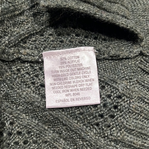 Style & Co Cowl Neck Long Sleeve Knit Sweater XL - Picture 7 of 7